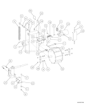 FeedáRolleráAssembly Diagram and Parts List for CH911DH 72928 Bear Cat Chipper Shredder